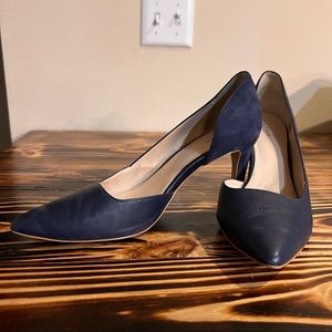 Navy Cole Hann Heels